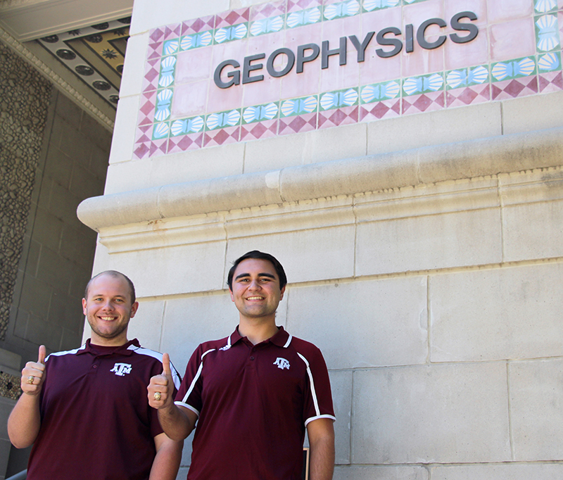 Geophysics Students Recognized at AGU
