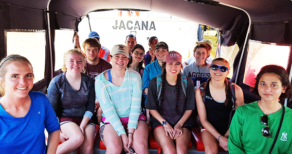 GEOS 405 students return from research trip to Panama