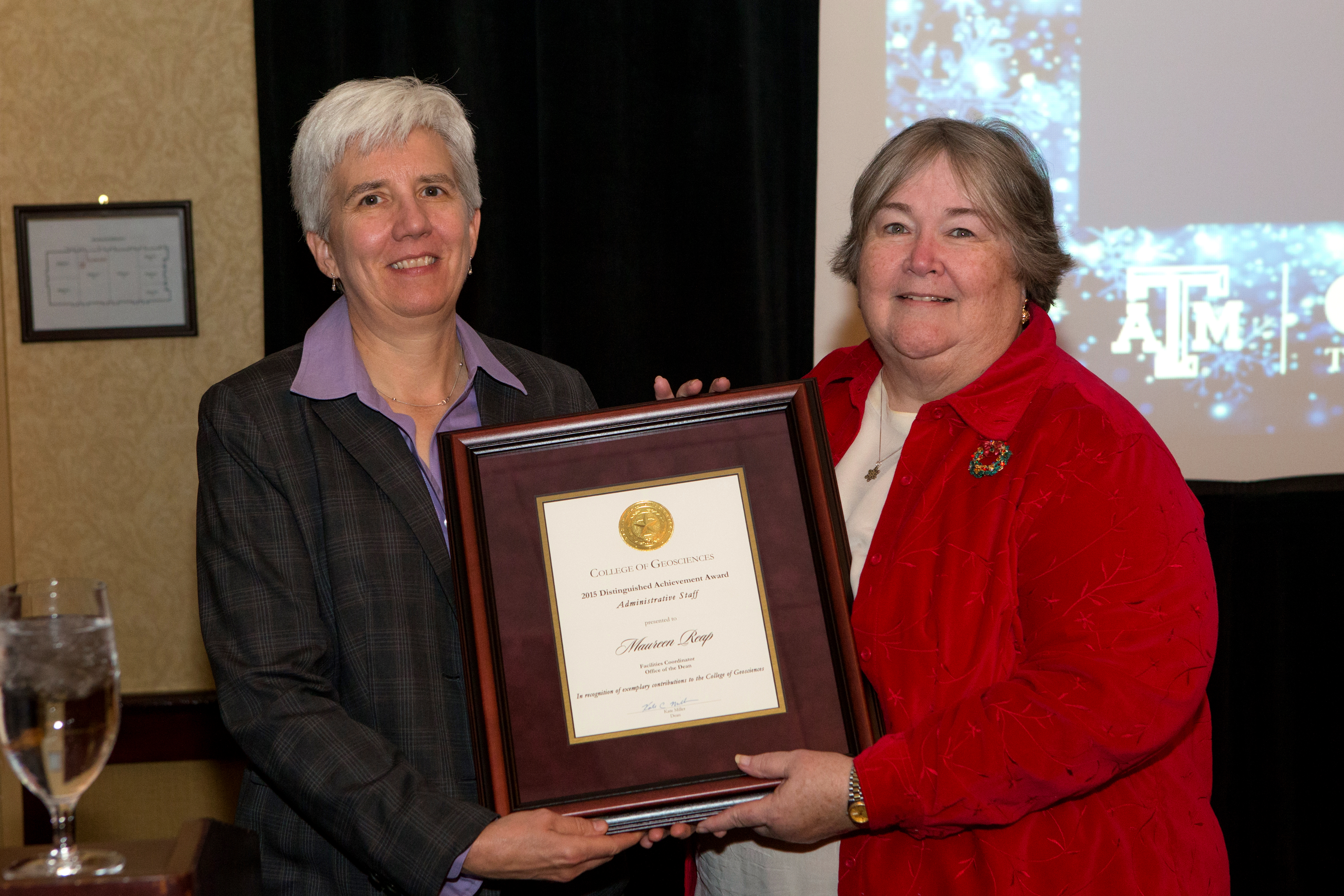 Facilities Director, Maureen Reap, retires from the College of Geosciences