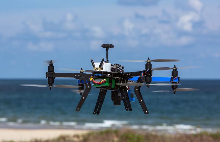 UAV flyovers survey South Texas red tide