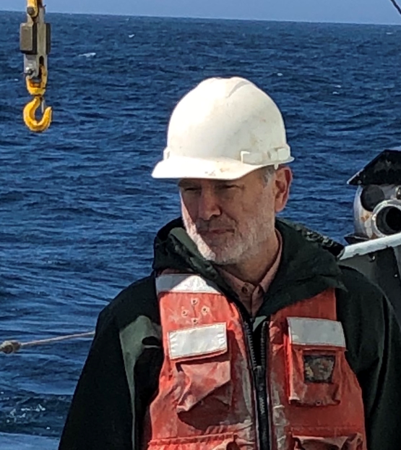Dr. Niall Slowey, professor in the Department of Oceanography at Texas A&M University.