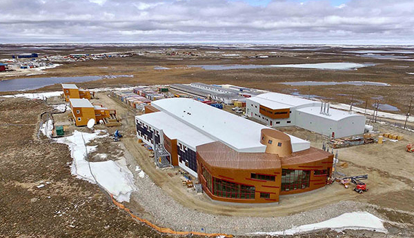 The new Canadian High Arctic Research Station (CHARS) in Cambridge Bay, Nunavut. Photo courtesy of CHARS.