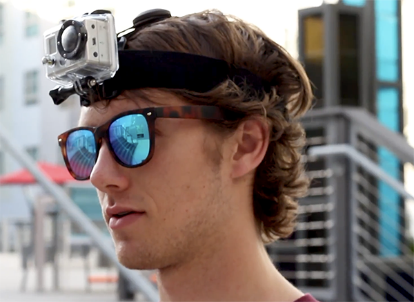 Isaac Lello-Smith, a 2017 REU participant, collecting data for his research project.