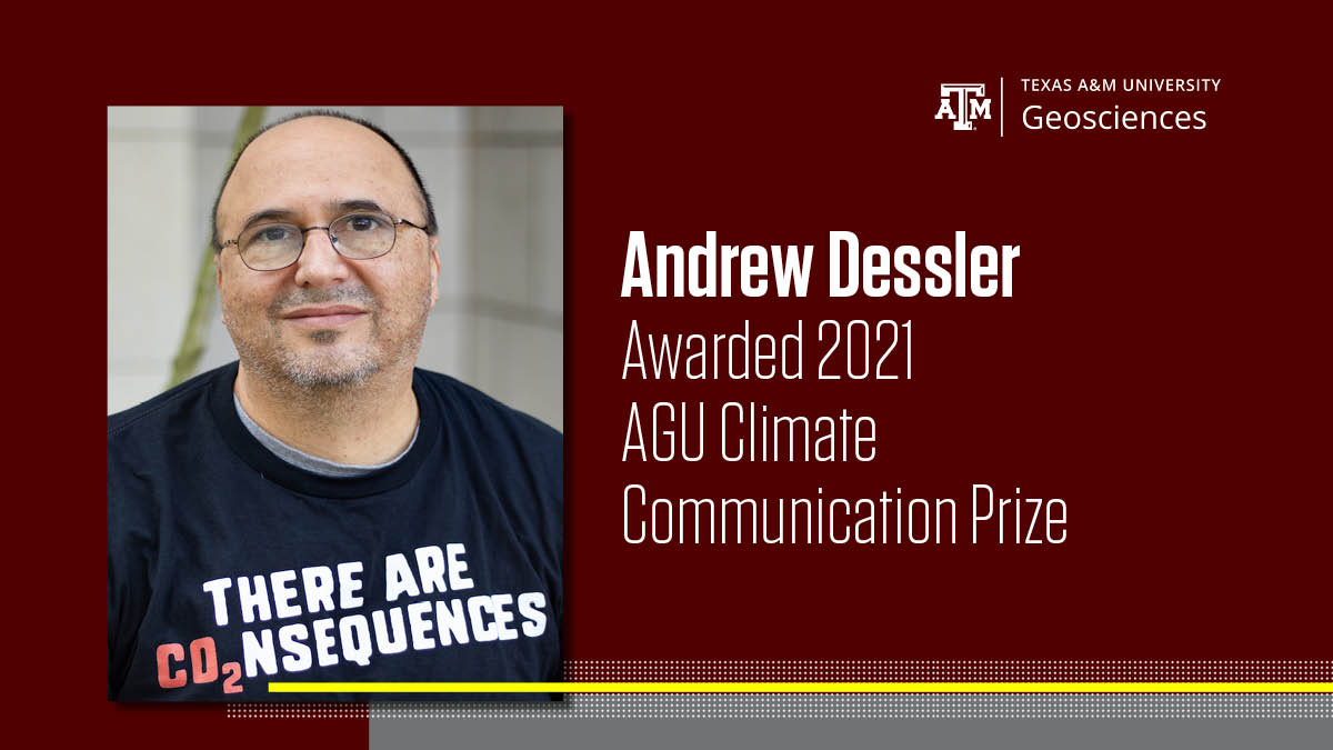 Dr. Andrew Dessler.