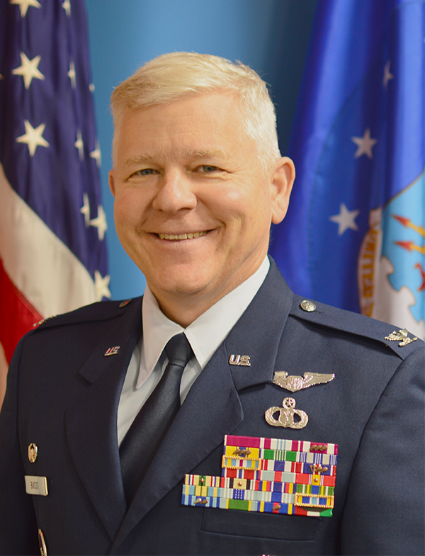 Col. David Bacot earned his B.S. in meteorology from Texas A&M University in 1990. (Photo courtesy of Bacot.)