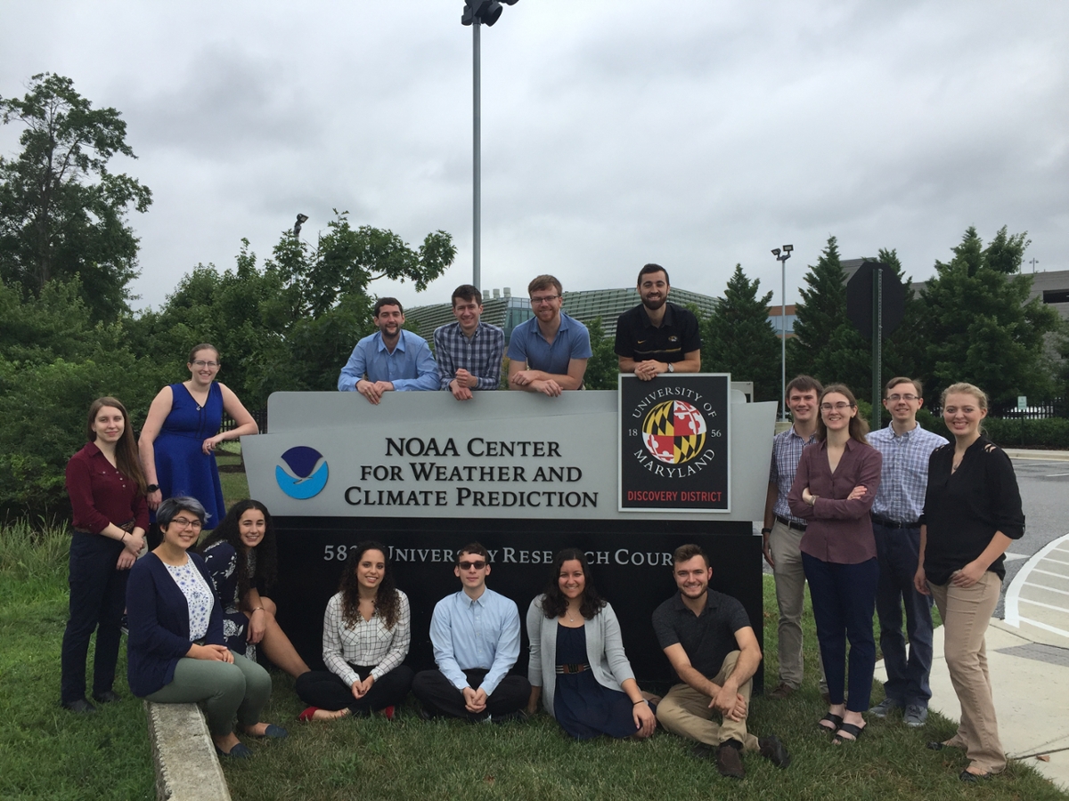 The NOAA Center for Weather and Climate Prediction in College Park, Maryland. Photo courtesy of Nicole Casamassina.